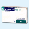 Купить Аэртал 100 мг 20 шт. таблетки, покрытые пленочной оболочкой цена