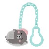 Купить Lubby клипса-держатель для пустышек медведь 0+/28404 цена