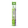 Купить Synergetic зубная щетка для взрослых eco dental care medium 2 шт./фиолетовая +зеленая/ цена