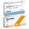 Купить Набор ЛИПОБОН 10 МГ N30 ТАБЛ+Эдарби 40 мг 28 шт. таблетки по специальной цене цена
