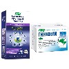 Купить Набор ЭВАЛАР ВИТАМИНЫ ГРУППЫ В таблетки шипучие 30шт. + ГИНКОУМ 40мг капсулы 90шт. цена
