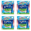 Купить Набор из 4х уп Tampax тампоны compak pearl super с апплик 16 шт со скидкой цена