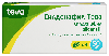 Силденафил-тева 50 мг 4 шт. таблетки, покрытые пленочной оболочкой
