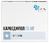 Купить Карведилол 25 мг 30 шт. таблетки цена