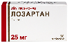 Купить Лозартан 25 мг 30 шт. таблетки, покрытые пленочной оболочкой цена