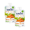Купить Набор KABRITA: пюре фруктово-овощное с козьими сливками Яблоко-Морковь - 2 упаковки цена