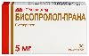 Бисопролол-прана 5 мг 30 шт. таблетки, покрытые пленочной оболочкой