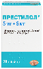 Купить Престилол 5 мг + 5 мг 30 шт. таблетки, покрытые пленочной оболочкой цена