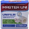 Купить Лейкопластырь master uni медицинский фиксирующий на полимерной основе 1x500 см цена