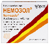 Купить Немозол 400 мг 1 шт. таблетки, покрытые пленочной оболочкой цена