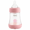 Купить Chicco perfect 5 бутылочка полипропиленовая+соска силиконовая 0+ 150 мл/розовая цена