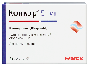 Купить Конкор 5 мг 30 шт. таблетки, покрытые пленочной оболочкой цена