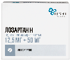 Купить Лозартан н 0,0125+0,05 60 шт. блистер таблетки, покрытые пленочной оболочкой цена