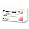 Купить Манинил 3,5 120 шт. таблетки цена