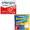 Купить Набор Арбидол Максимум капс №20 + Терафлю от гриппа и простуды N14 пак пор/лимон - со скидкой цена