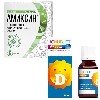 Купить Набор Юнивит Аква Д3 (витамин Д3) 20мл + противовирусное Амиксин (тилорон) 125мг №6 - со скидкой цена