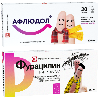 Купить Набор Афлюдол  100 мг №20 + Фурацилин 20 мг №20 цена