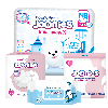 Купить Набор JOONIES подгузники для детей NB 24 шт.+ вкладыши для кормящих мам 30 шт. + трусы послеродовые XL + салфетки цена