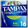 Купить Tampax тампоны compak pearl super с апплик 16 шт. цена