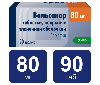 Вальсакор 80 мг 90 шт. таблетки, покрытые пленочной оболочкой