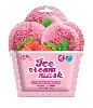 Купить FUNNY ORGANIX STRAWBERRY SORBET&MINT ТКАНЕВАЯ МАСКА-МОРОЖЕНОЕ ДЛЯ ЛИЦА ОХЛАЖДАЮЩАЯ МОРОЗНАЯ СВЕЖЕСТЬ N1 цена