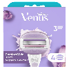 Купить Gillette venus comfortglide breeze сменные кассеты для безопасных бритв 4 шт./с гелевыми подушечками цена