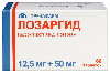 Купить Лозаргид 12,5 мг+50 мг 60 шт. таблетки, покрытые пленочной оболочкой цена