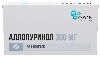 Купить АЛЛОПУРИНОЛ 300 МГ N30 ТАБЛ /ОЗОН/ цена