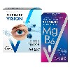 Купить Набор для здоровья глаз Витамины Витрум Вижн плюс №60 + Витрум Магний В6 №60 со скидкой 200 руб. цена