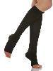 Купить Relaxsan basic гольфы компрессионные gambaletto с открытым носком 280den 2 класс/22-27mmhg (арт м 1450s) размер 3/черный цена