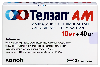 Купить Телзап ам 10 мг + 40 мг 28 шт. таблетки цена