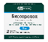 Бисопролол 5 мг 60 шт. таблетки, покрытые пленочной оболочкой