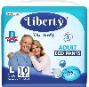 Купить Liberty eco pants подгузники (трусики) взрослые одноразовые l 10 шт. цена