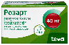 Розарт 40 мг 90 шт. таблетки, покрытые пленочной оболочкой