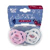 Купить Roxy-kids соска-пустышка ортодонтическая с футляром-стерилизатором 0-6 мес 2 шт./ rss-004 цена