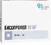 Купить Бисопролол 10 мг 30 шт. таблетки, покрытые пленочной оболочкой цена