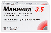 Купить МАНИНИЛ 3,5 N120 ТАБЛ цена