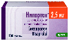 Нипертен 2,5 мг 100 шт. таблетки, покрытые пленочной оболочкой