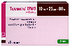 Телмиста ТРИО 10 мг + 25 мг + 80 мг 28 шт. таблетки