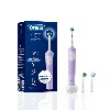 Купить Oral-b зубная щетка vitality pro/тип 3708/с насадкой cross action/электр/сиреневая+сменная насадка sensitive clean цена