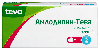 Купить Амлодипин-тева 5 мг 30 шт. таблетки цена