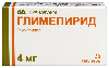 Глимепирид 4 мг 30 шт. таблетки