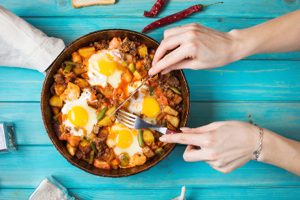 Читать статью "Сытный завтрак помогает похудеть"