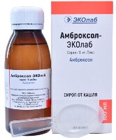 Амброксол-эколаб 15 мг/5 мл сироп 100 мл флакон