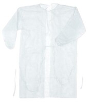 Изображение товара Комплект белья и одежды медицинской одноразовой из нетканых материалов нестерильный/халат хирургический р 52-54 пл 25 г/м 2 10 шт./ ньюфарм