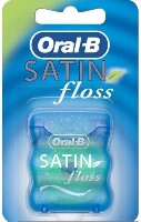 Oral-b зубная нить satin floss мятная 25 м