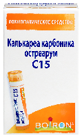 Изображение товара Калькареа карбоника остреарум с15 гомеопатический монокомпонентный препарат животного происхождения 4 гр гранулы гомеопатические