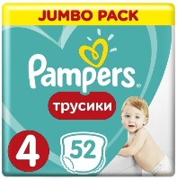 PAMPERS PANTS ТРУСИКИ РАЗМЕР 4 N52