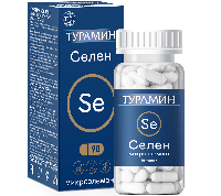 Турамин селен 90 шт. капсулы массой 0,2 г