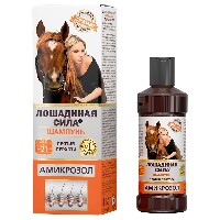 Изображение товара Лошадиная сила шампунь против перхоти с амикрозолом 250 мл